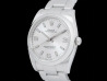 Rolex Oyster Perpetual 34 Argento Oyster Silver Lining Arabic 3-6-9 D 114200